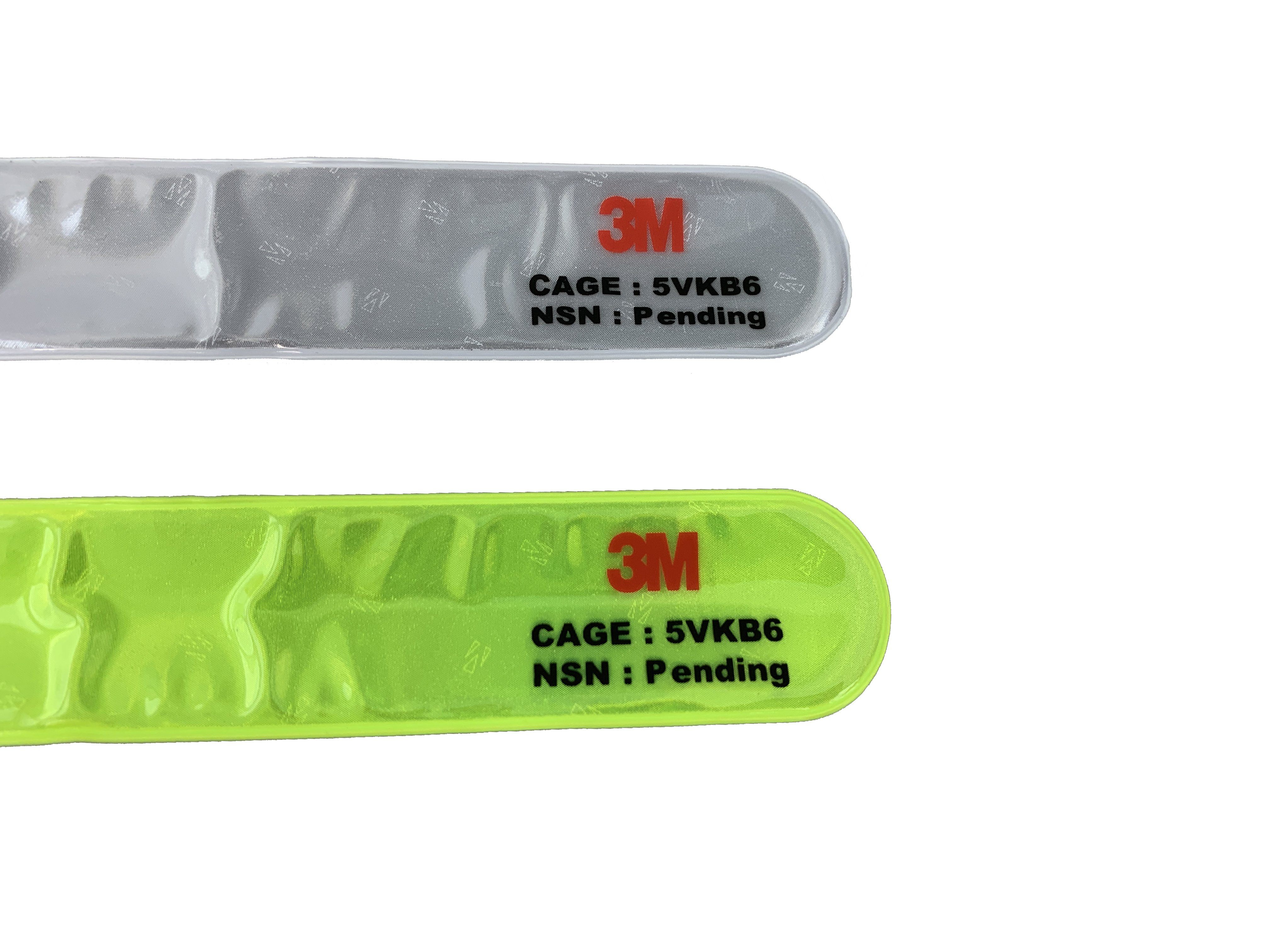 Instant Self Molding Safety Band - 3M Strap - Extremely Reflective ( 2 Pack )