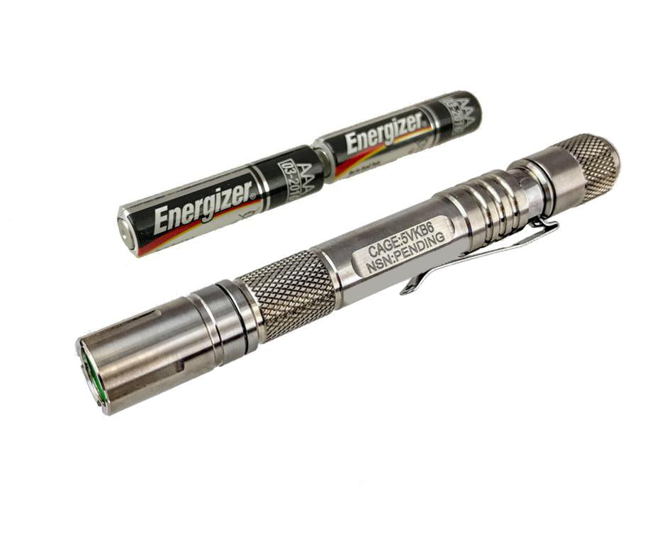 Titanium - Inspection : AAAx2 Extreme - Tactical Light by Maratac® Rev 2