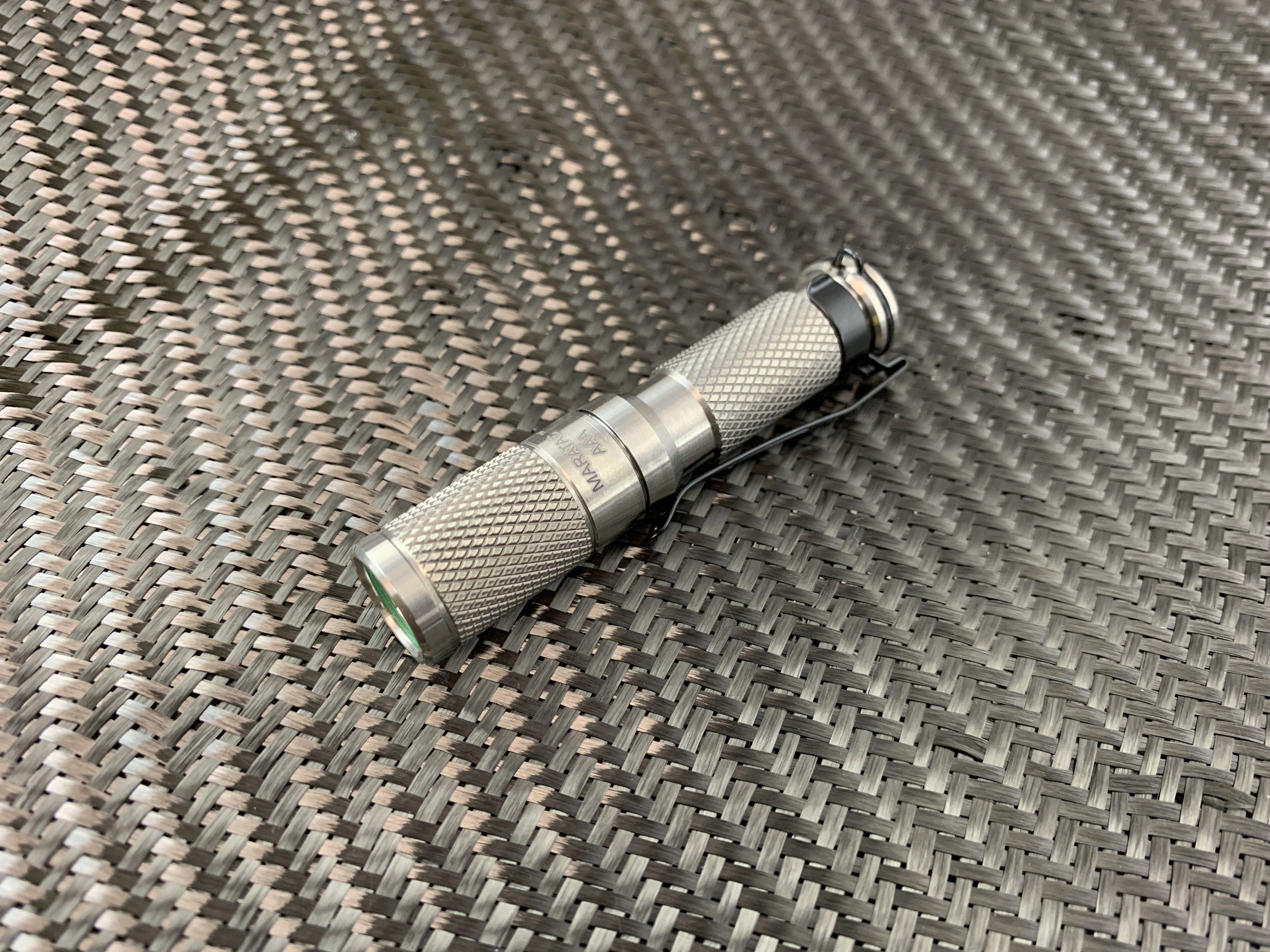 Titanium AAA Flashlight by Maratac® REV 5