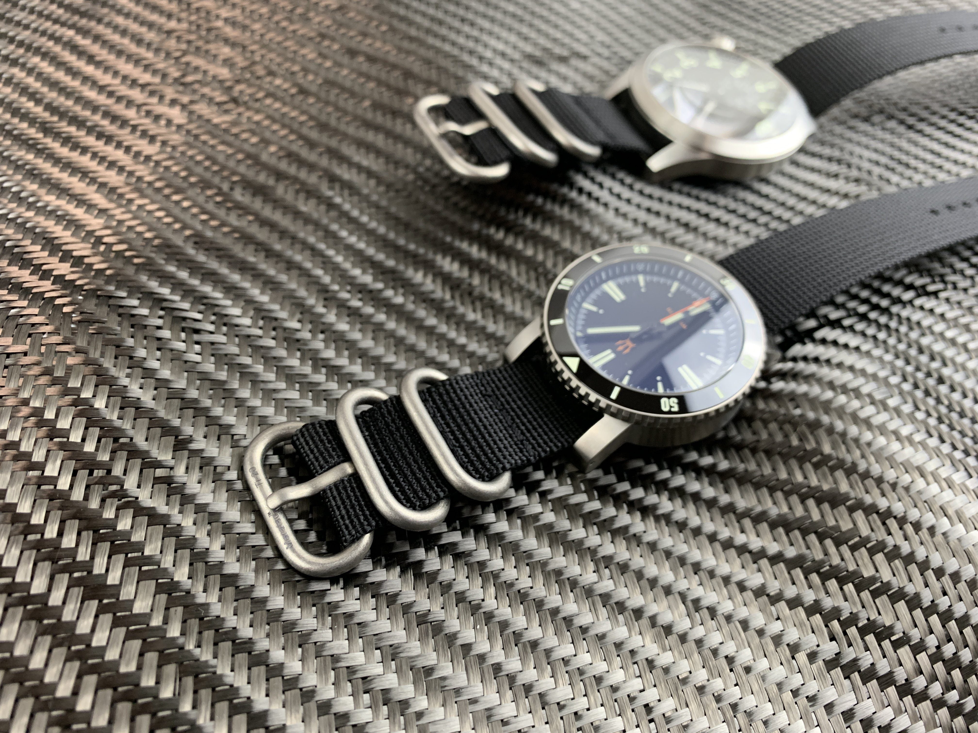 Titanium Zulu® Watch Straps by Maratac® ~ Limited Edition