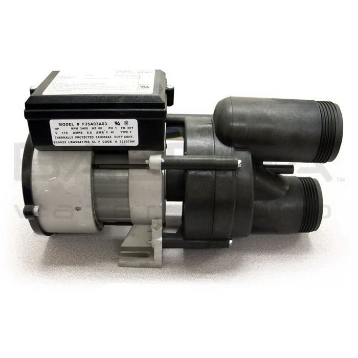 Balboa Vico Ultimax (Niagara) 1.0 HP Spa Pump [SI] [1-Speed] [230V] [5.6 Amps] [80 Frame] [HV] (1023007)