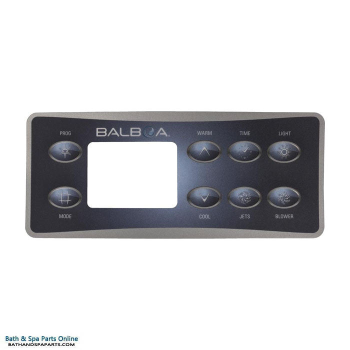 Balboa 8-Button Deluxe Digital Topside Panel Overlay (10299)