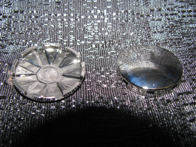 Air Injector Snap Cap, 1-¼" OD 8 Hole, Polished Chrome (10465)