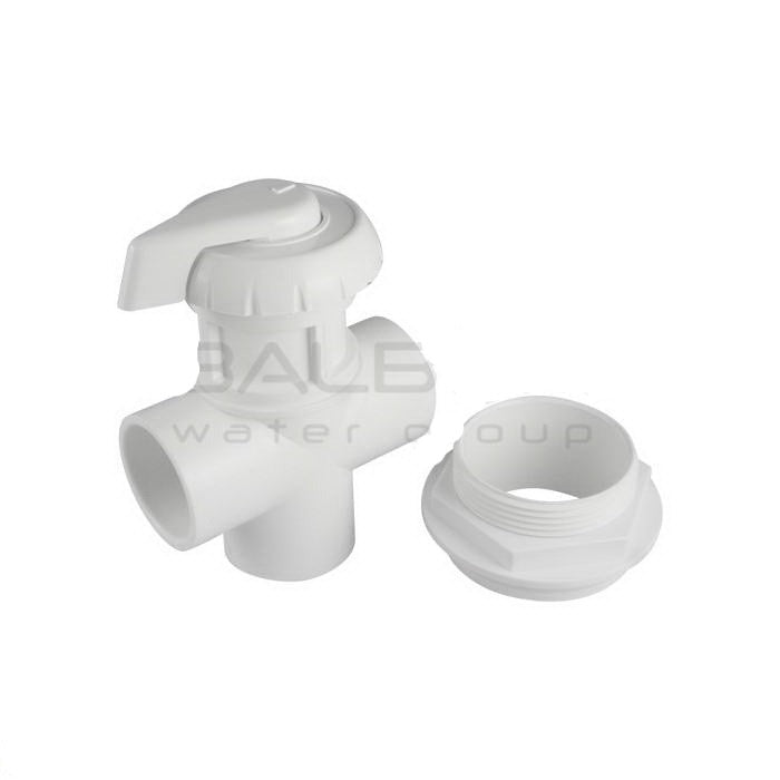 Balboa 1" HydroFlow 3-Way Valve [White] (11-4020WHT)