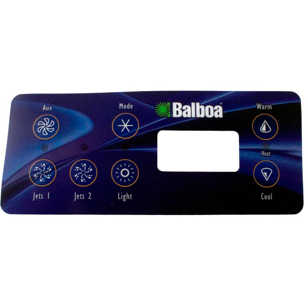 Balboa Serial Standard Panel Overlay [W/Aux] (11159)