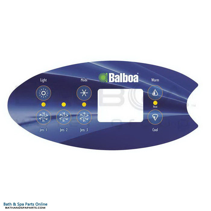 Balboa 7-Button Vl702S Topside Panel Overlay [3-Jets] (11957)