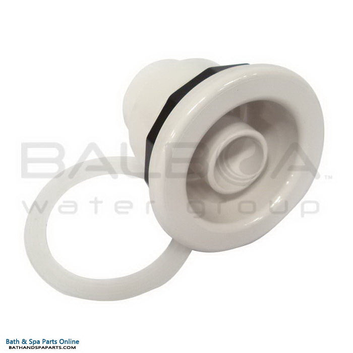 Balboa VSR Whirlpool Spa Jet Eyeball Set W/Fit [White] (16-5756WHT)