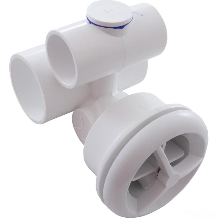 Hydro Air Microssage Jet 1.5" x 1"  Complete, White (16-5250)