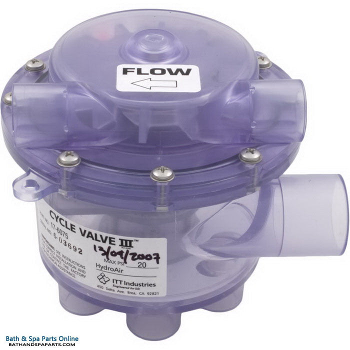 Balboa 6 Port Cycle Valve III (17-6075)