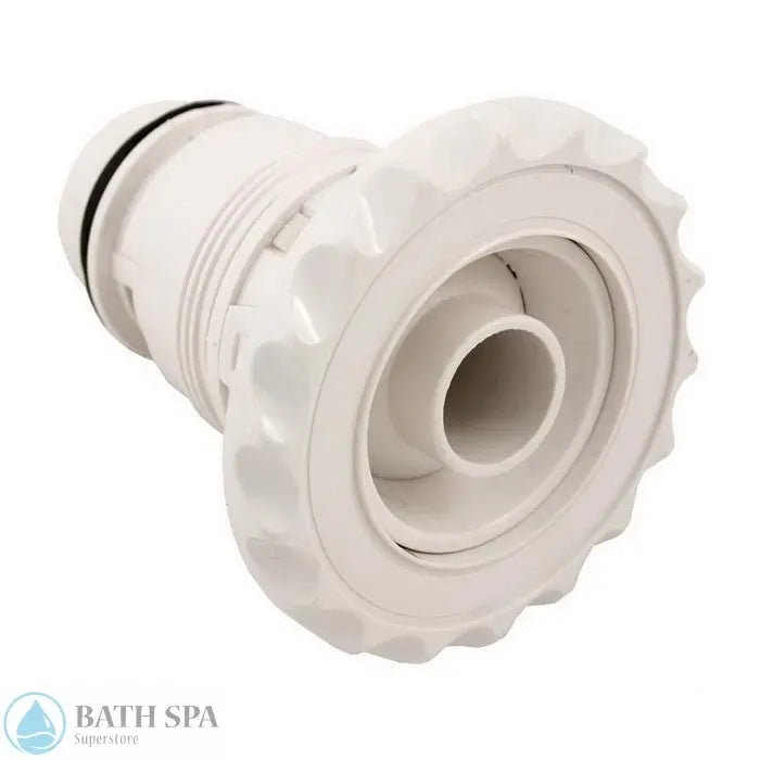 Waterway Poly Jet Internal [3-3/8" FD] [Dir] [Deluxe Scallop] [White] (210-6080) Spa Parts: Spa Jets (Waterway Poly Jets) 210-6080