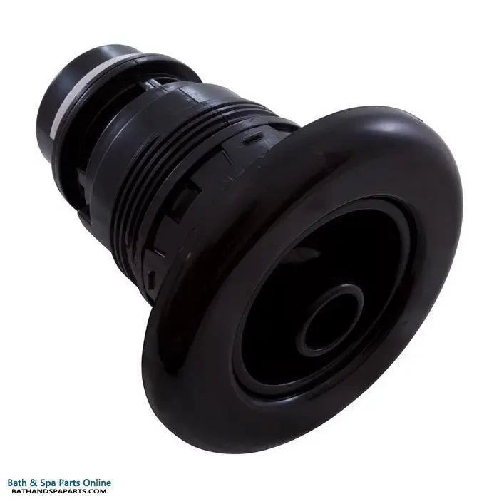 Waterway Poly Jet Internal [3-3/8" FD] [Roto] [Smooth Face] [5-Scallop] [Black] (210-6121) Spa Parts: Spa Jets (Waterway Poly Jets) 210-6121