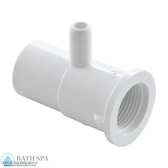 Waterway Ozone Cluster Jet Body [1" HS] [3/8" Barb (Air) x 3/4" Slip (Water)] (211-0380) Spa Parts: Spa Jets (Waterway Ozone/Cluster Jets) 211-0380