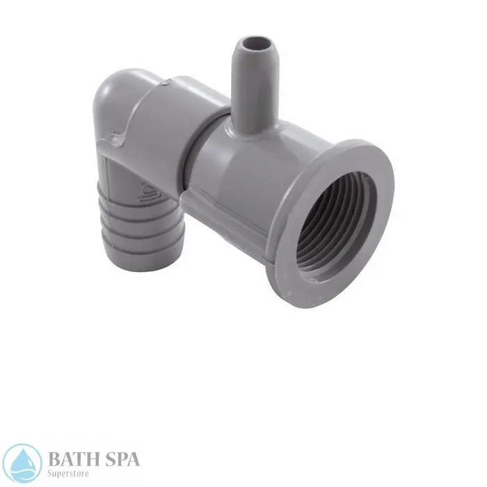 Waterway Ozone Cluster Jet Body [1" HS] [3/8" Barb (Air) x 3/4" Barb (Water)] (212-0500) Spa Parts: Spa Jets (Waterway Ozone/Cluster Jets) 212-0500