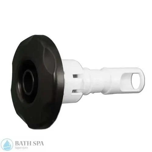 Waterway Adjustable Cluster Storm Jet Internal [2" FD] [Directional] [5-Point Scallop] [black] (212-1501) Spa Parts: Spa Jets (Waterway Adjustable Cluster Storm Jets) 212-1501_e8b48461-2391-489d-8b05-2976a144ad06