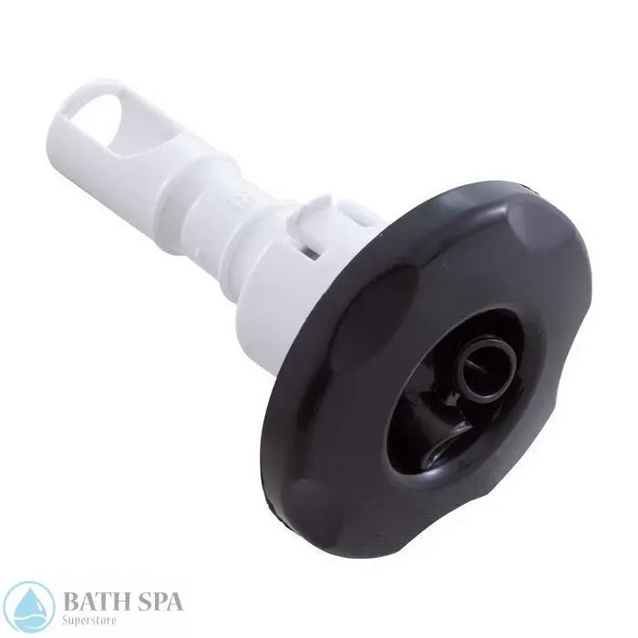 Waterway Adj Cluster Storm Jet Internal [2" FD] [Twin Roto] [5-Point Scallop] [Black] (212-1521) Spa Parts: Spa Jets (Waterway Adjustable Cluster Storm Jets) 212-1521