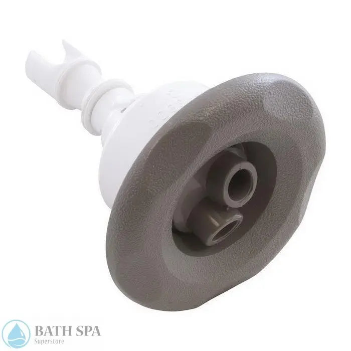 Waterway Mini Storm Jet Internal [3" FD] [Twin Roto] [5-Point Scallop] [Gray] (212-6927) Spa Parts: Spa Jets (Waterway Mini Storm Series Jets) 212-6927
