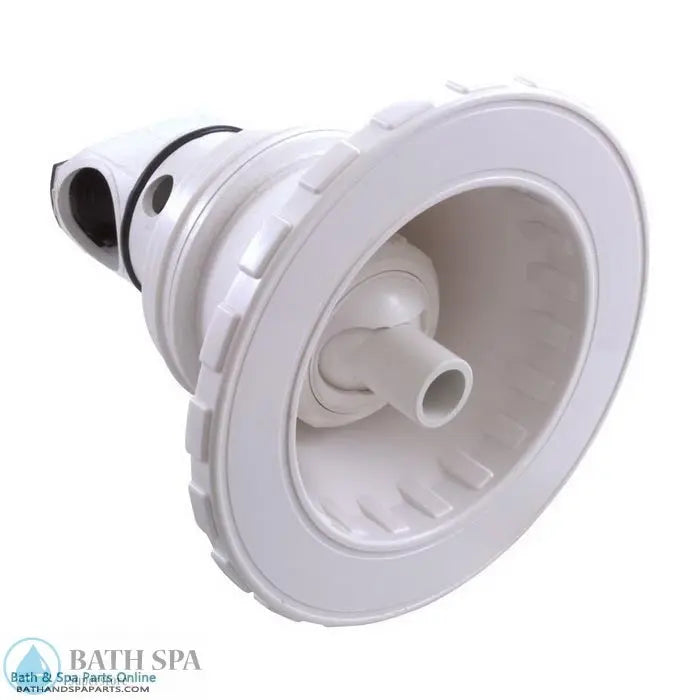 Waterway Jumbo Jet Internal [7-1/2" FD] [Directional] [Ribbed] [White] (212-7000) Spa Parts: Spa Jets (Jumbo Jets) 212-7000