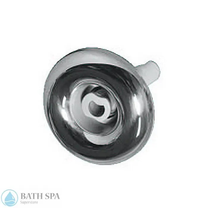 Waterway Mini Storm Series Jet Internals [3-5/16" FD] [Roto] [Large] [Polished Stainless Steel] (212-7830S) Spa Parts: Spa Jets (Waterway Power Storm Jets) 212-7830s