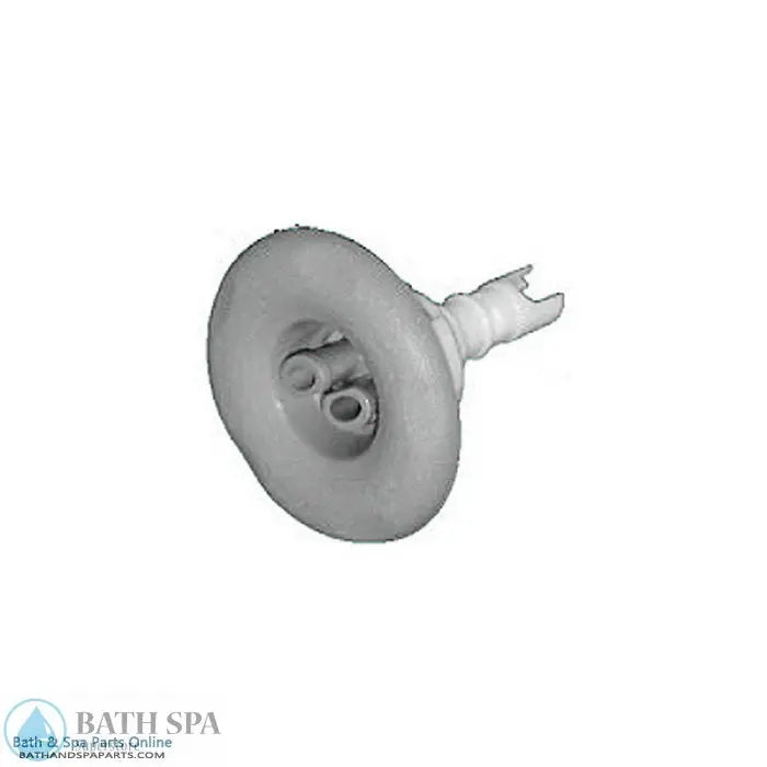 Waterway Mini Storm Series Jet Internals [3-5/16" FD] [Twin Roto] [Large] [5-Point Scallop] (212-7840) Spa Parts: Spa Jets (Waterway Power Storm Jets) 212-7840