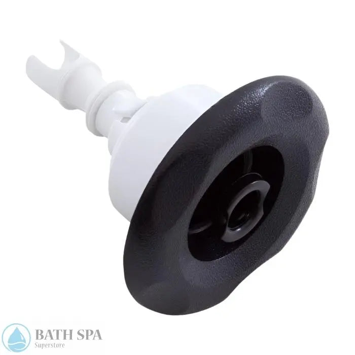 Waterway Mini Storm Jet Internal [3" FD] [Directional] [5-Point Scallop] [Black] (212-7921) Spa Parts: Spa Jets (Waterway Mini Storm Series Jets) 212-7921