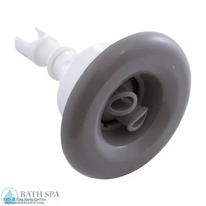 Waterway Mini Storm Jet Internal [3" FD] [Twin Roto] [Smooth Face] [Gray] (212-7947) Spa Parts: Spa Jets (Waterway Mini Storm Series Jets) 212-7947