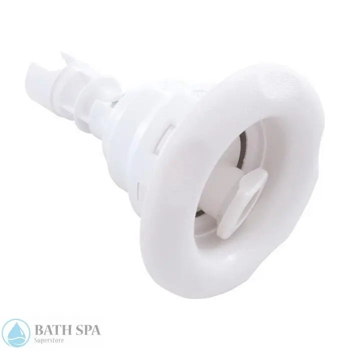 Waterway Poly Storm Jet Internal [Roto] [5-Point Scallop] [White] (212-8010) Spa Parts: Spa Jets (Waterway Poly Storm Jets) 212-8010