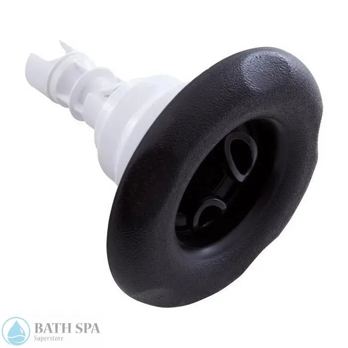 Waterway 3-3/8" Poly Storm Jet Internal [Twin Roto] [Textured] [5 Scallop] [Grey] (212-8171) Spa Parts: Spa Jets (Waterway Poly Storm Jets) 212-8171