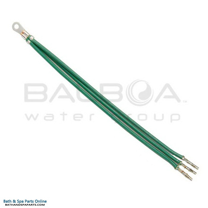 Balboa 8" Green Wire [3-Wires] [14 Awg] [Amp/Rin] (21455)