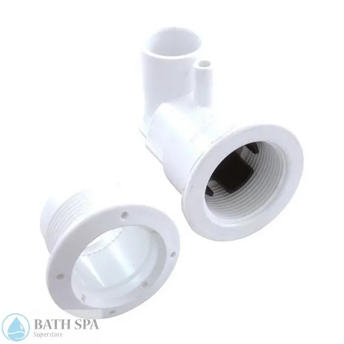 Waterway Old Style Adjustable Mini Jet Body [3/8" Barb x 3/4" Slip Same Side] (222-1130-OS) Bath Parts: Bath Jet Trim (Waterway) 222-1130-OS