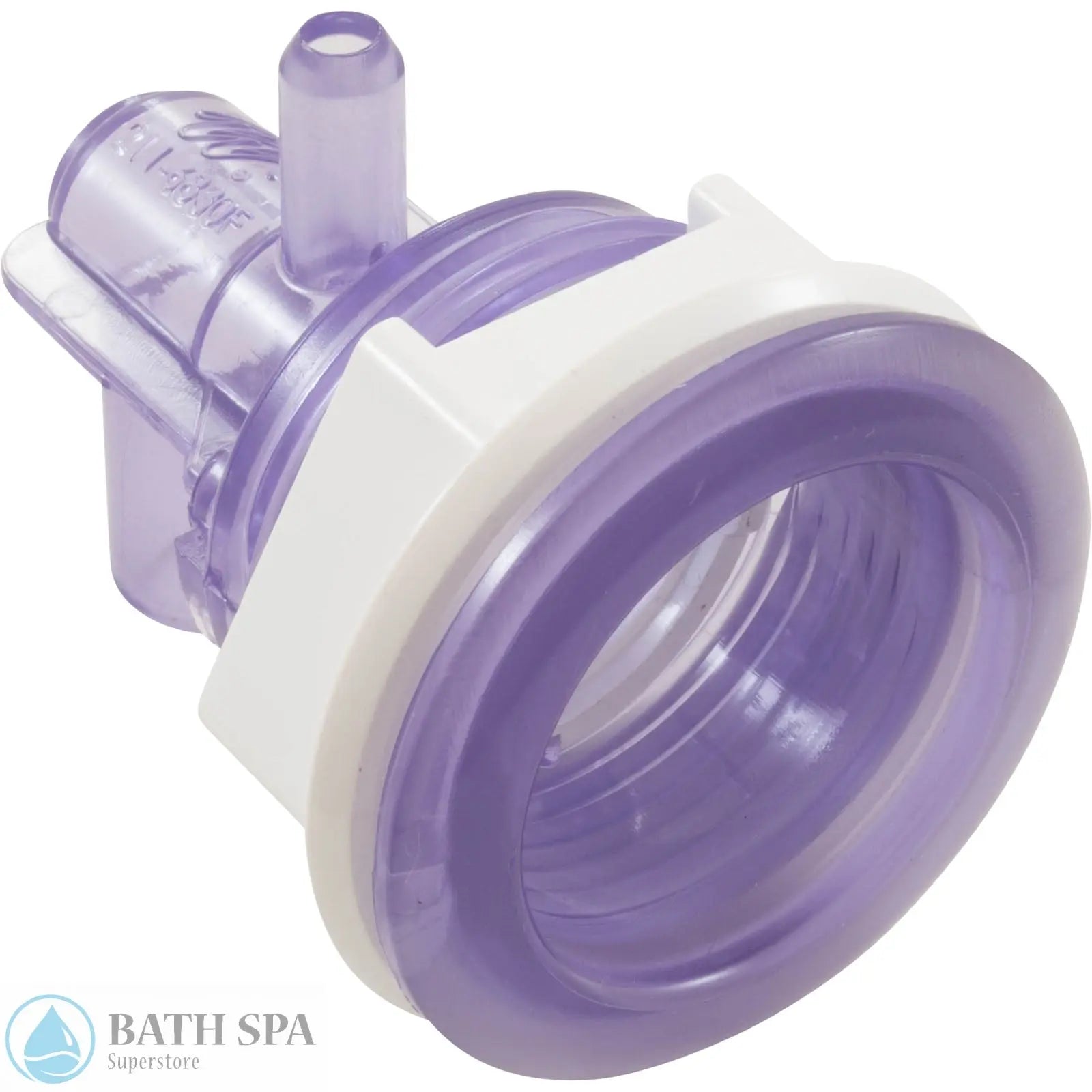 Waterway Mini Storm Jet Body [2-3/16" HS] [3/8" Barb (Air) x 3/4" Slip (Water)] (212-0310) Spa Parts: Spa Jets (Waterway Mini Storm Jets) 228-0338_66eb2f94-406b-4c99-8a12-605b39bb104e