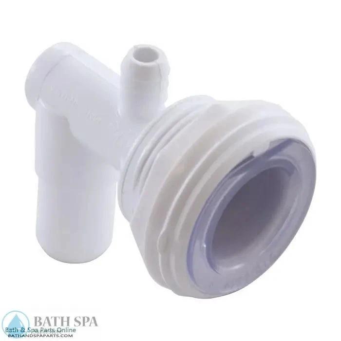 Waterway Adjustable Cluster Storm Thread-In Jet Body [3/8" Barb (Air) x 3/4" Barb (Water)] (228-1560G) Spa Parts: Spa Jets (Waterway Adjustable Cluster Storm Jets) 228-1560G