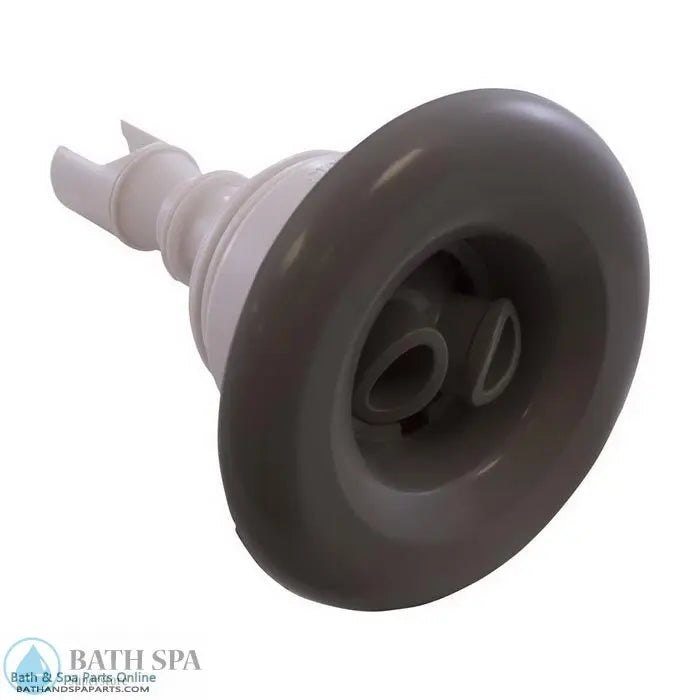 Waterway Mini Storm Jet Internal [3" FD] [Threaded] [Twin Roto] [Smooth] [Grey] (229-7947) Spa Parts: Spa Jets (Waterway Mini Storm Series Jets) 229-7947