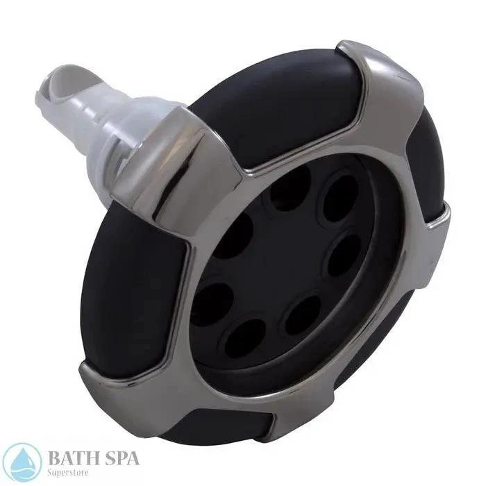 CMP Typhoon 500 Jet Internal [5-1/4" FD] [Massage] [Crown] [Dark Gray/SS] (23456-052-700) Spa Parts: Spa Jets (CMP Typhoon 500 Jets) 23456-052-700