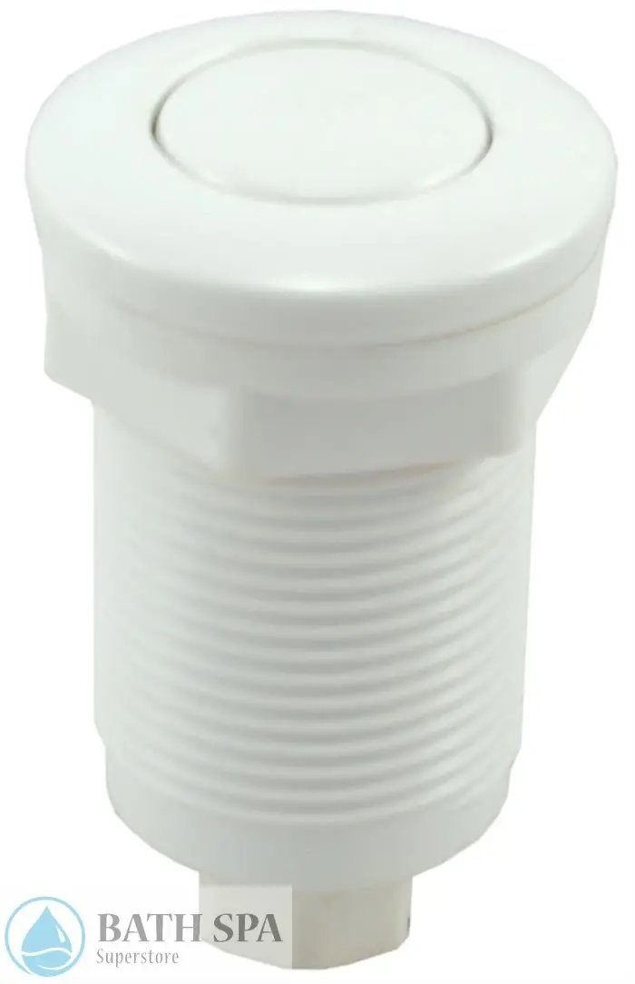 CMP Air Button, 1-3/8" HS White (25083-000-000) [13082] Bath Parts: Bath Air Buttons (CMP) 25083-000
