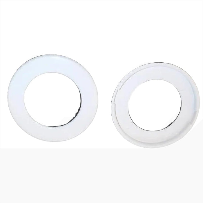 Balboa Convertassage Jet Escutcheon w/Dir Eyeball [White] (30-4505) Bath Parts: Bath Jet Trim (Hydro Air/Balboa) 30-4502wht