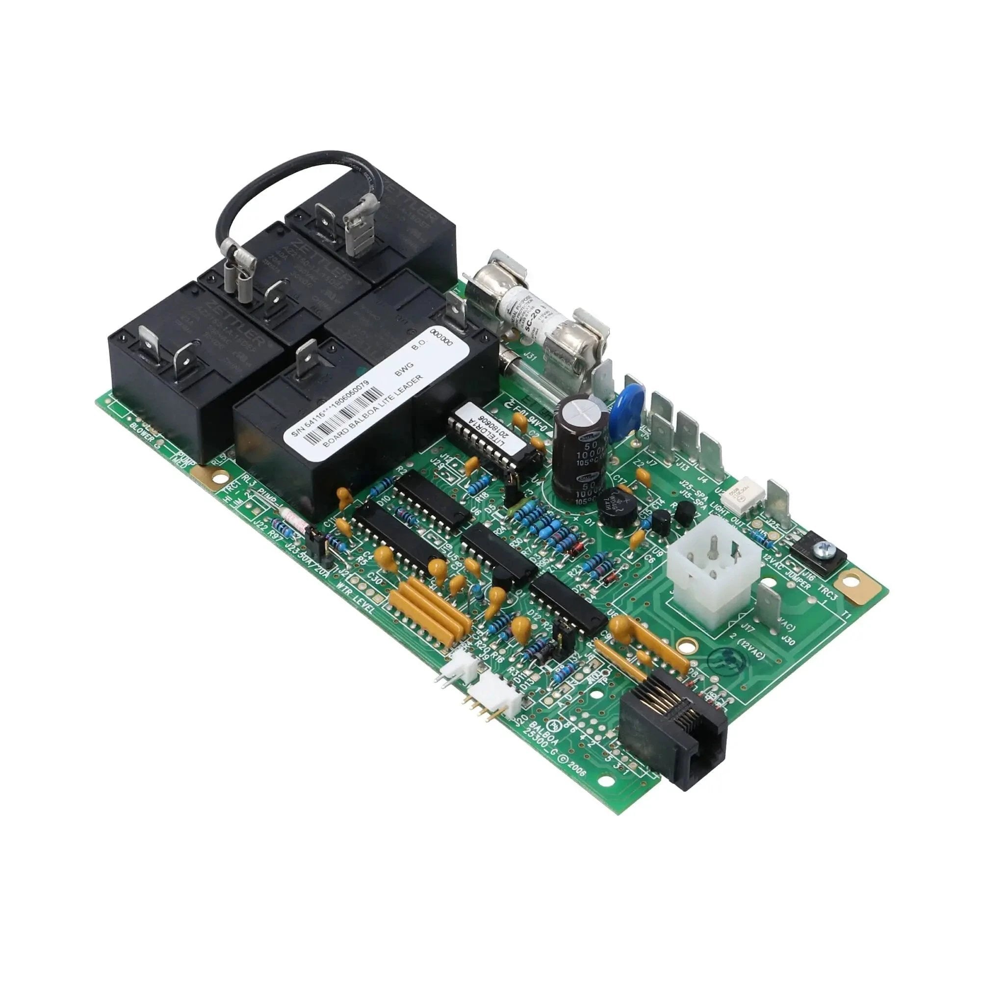 Balboa Circuit Board - Lite Leader [33-54115-K] (54115) Spa Parts: Spa Circuit Boards (Balboa) 33-54115-K