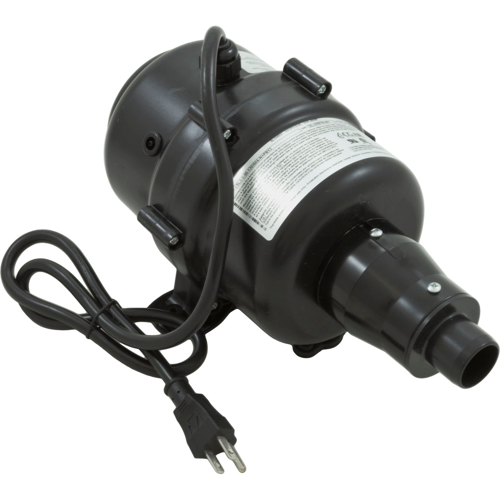 CG Air Blower, 3-Spd, 115v, 8.0A, w/Air Switch, Heater (SL-3-350-120/60A-N+PB13)