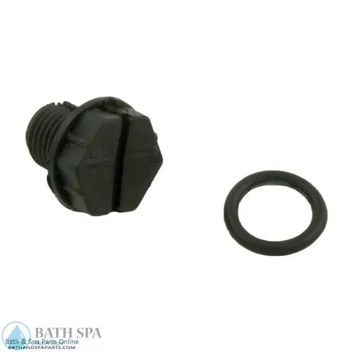 Waterway Hi-Flo 3/8" Drain Plug [With O-Ring] (760-1201) Spa Parts: Nuts Bolts & Screws 35-270-2083_XL