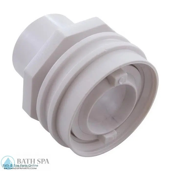 Waterway Flush Mount Eyeball Fitting [1-1/2" Insider, 2-1/4" FD] [White] (400-9190) PVC Plastic Fittings & Valves: Inlet/Outlet Fittings 400-9190