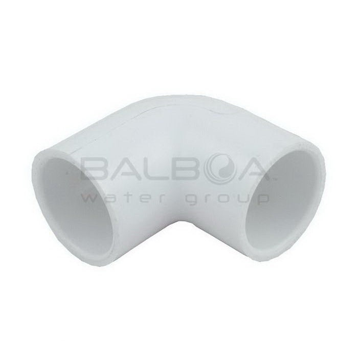 Balboa Standard PVC 90 Degree Elbow [1" Slip] [C=50] (406-010)