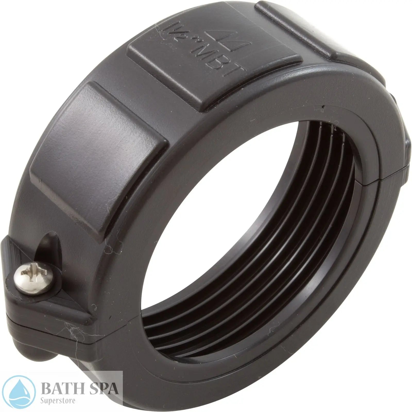 Heater Split Nut 1.5" [With Screws] [Buttress Thread - Short] (415-4021) PVC Plastic Fittings & Valves: Unions 415-4021
