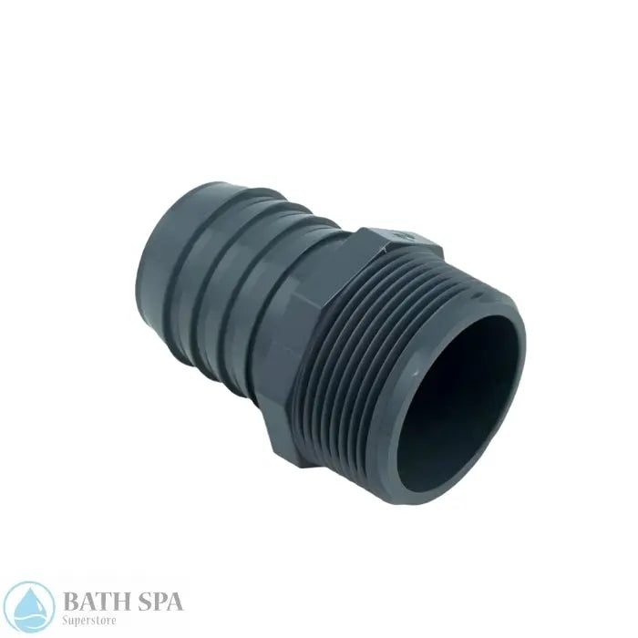 Waterway Male Barb Adapter [1.5" MPT x 1.5" Hose] (417-6151) PVC Plastic Fittings & Valves: Adapters 417-6151