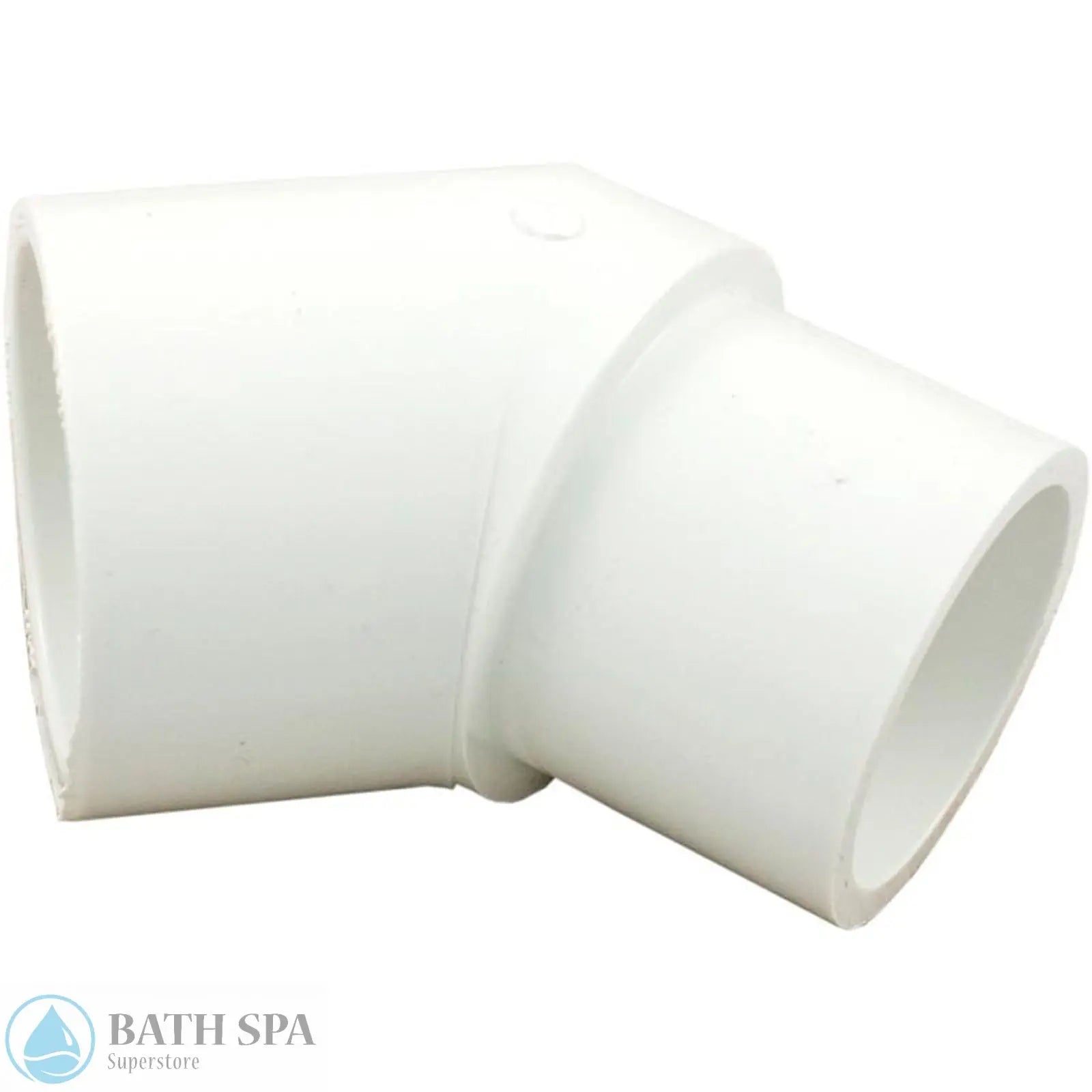 Waterway 45 Degree Street Elbow [Ell] [1-1/2" Slip x 1-1/2" Spigot] (411-4040) PVC Plastic Fittings & Valves: Elbows 423-015