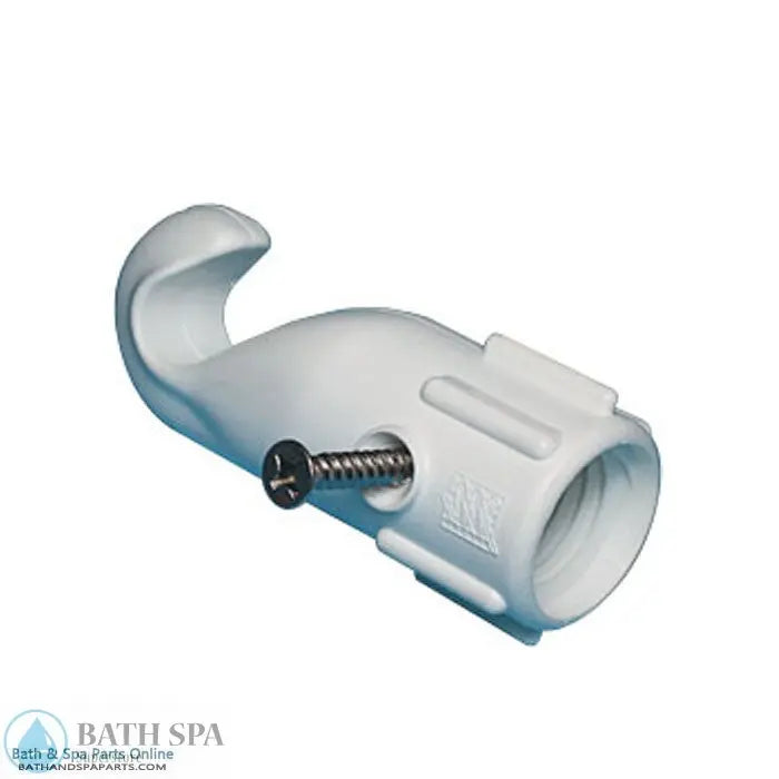 Waterway Plastic Rope Hook (with screwSlip) [White] (429-7100) Pool Parts: Pool Ladders & Parts 429-7100