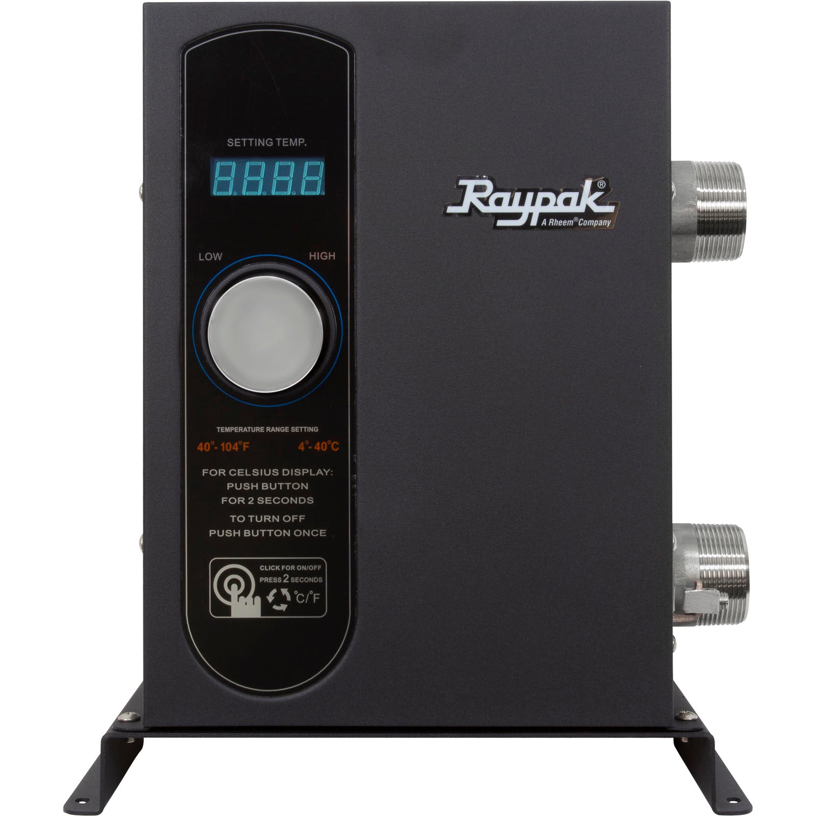 RayPak SpaPak ELS [552-5] [5.5kW] Digital Electric Heater, E3T, 1-1/2" mpt, 230v, 5.5kW [230v] (001642)