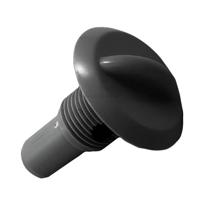 Balboa 1/2" Air Stem Assembly [Black] (50-2208BLK)