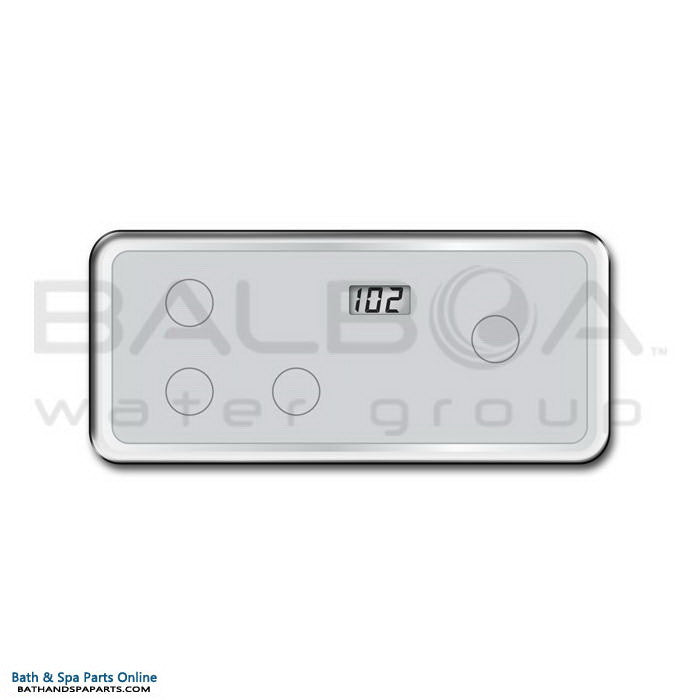 Balboa D1SL/D1SL50 D1 Deluxe Digital Spa Topside Panel [No Overlay] (51489)
