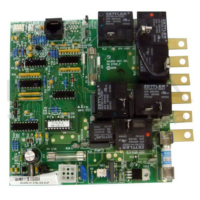 Balboa Circuit Board - Dimension One Spas [D1SL Digital Duplex] (51491)
