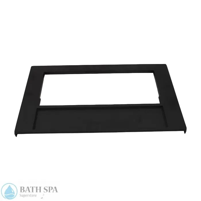 Waterway Skimmer Escutcheon [100/200 Sq. Ft.] [Dual Port] [Black] (519-6651) Pool Parts: Pool Skimmers & Parts 519-6651