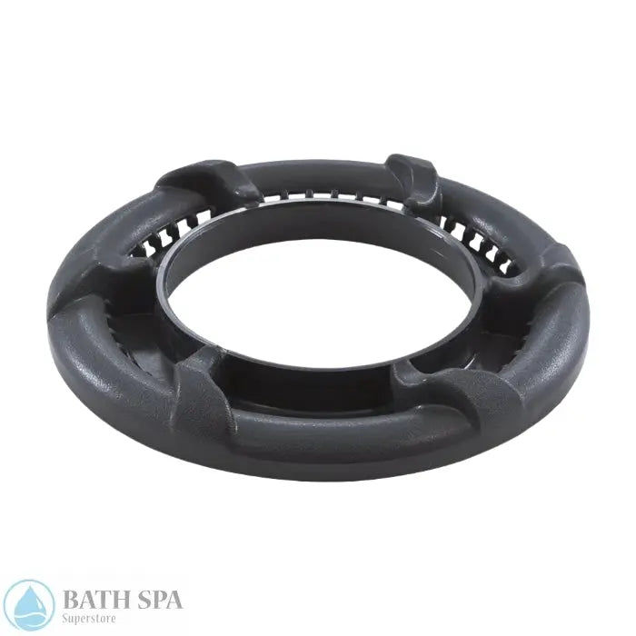 Waterway Dyna-Flo XL Skimmer Scalloped Trim Ring [Black] (519-8261) Spa Parts: Spa Skimmer Parts 519-8261